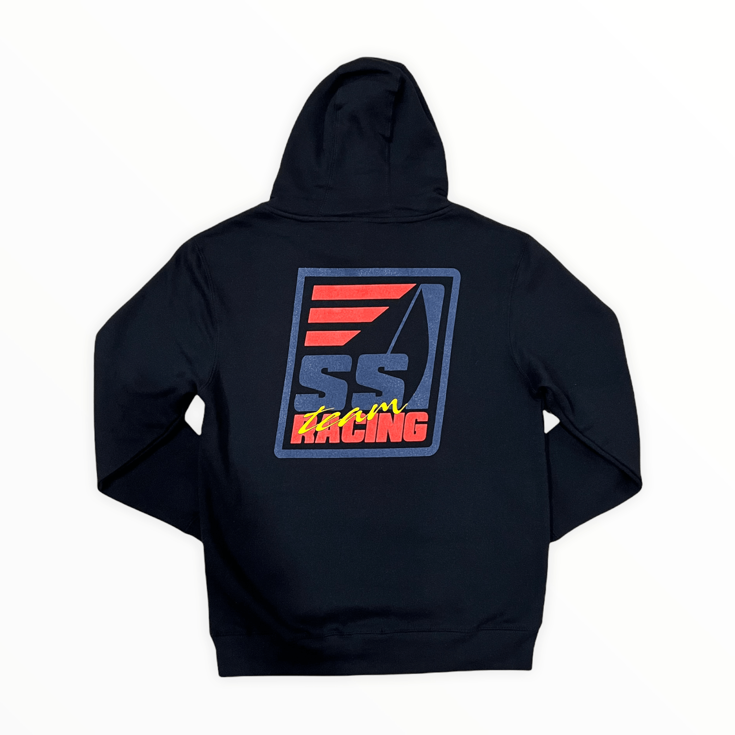 Black Team Racing Hoodie - SET SAIL APPAREL