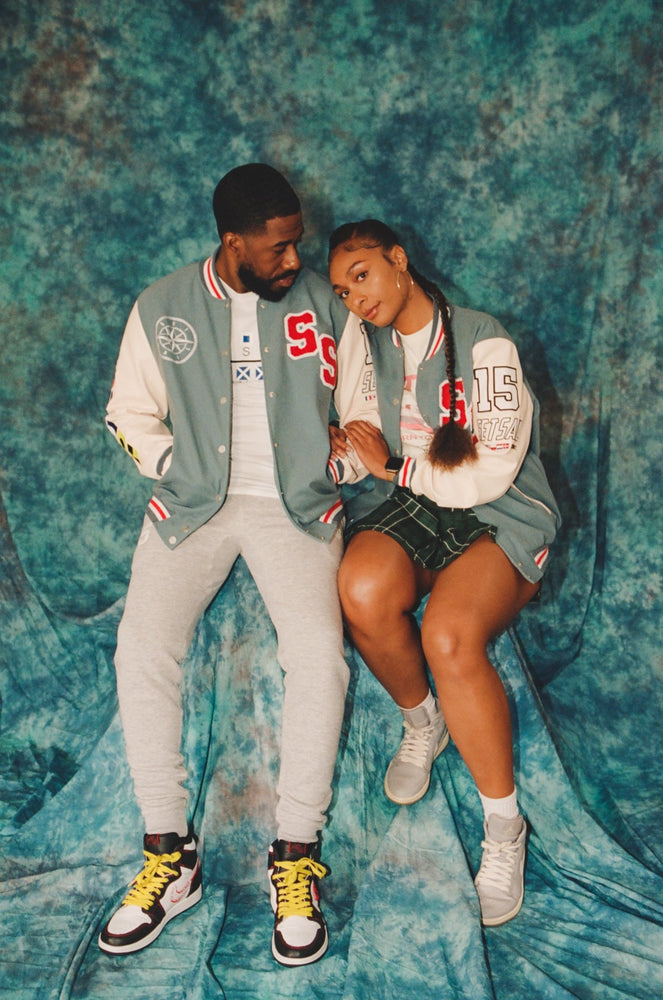 
                  
                    Compass Letterman Jacket - SET SAIL APPAREL
                  
                