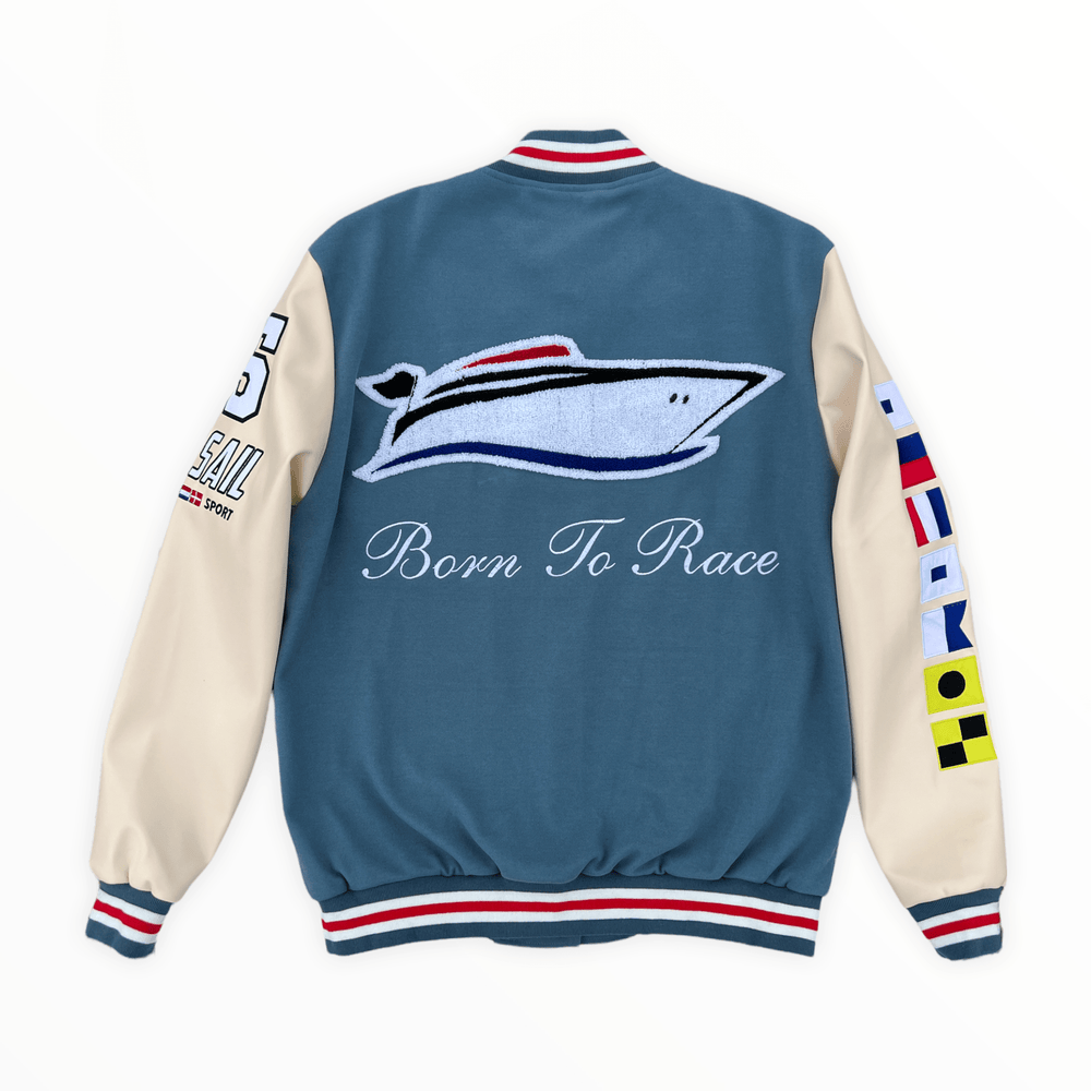 
                  
                    Compass Letterman Jacket - SET SAIL APPAREL
                  
                