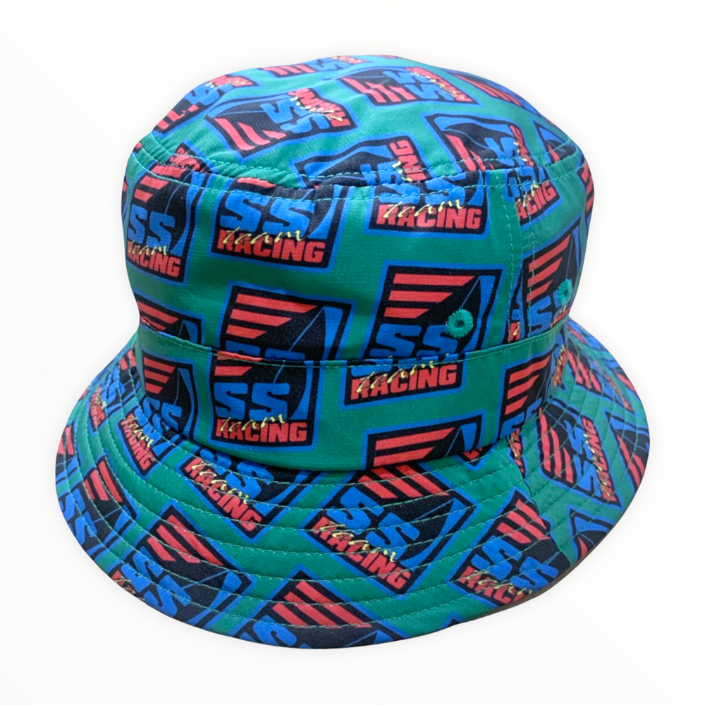 Green Team Racing Bucket Hat - SET SAIL APPAREL