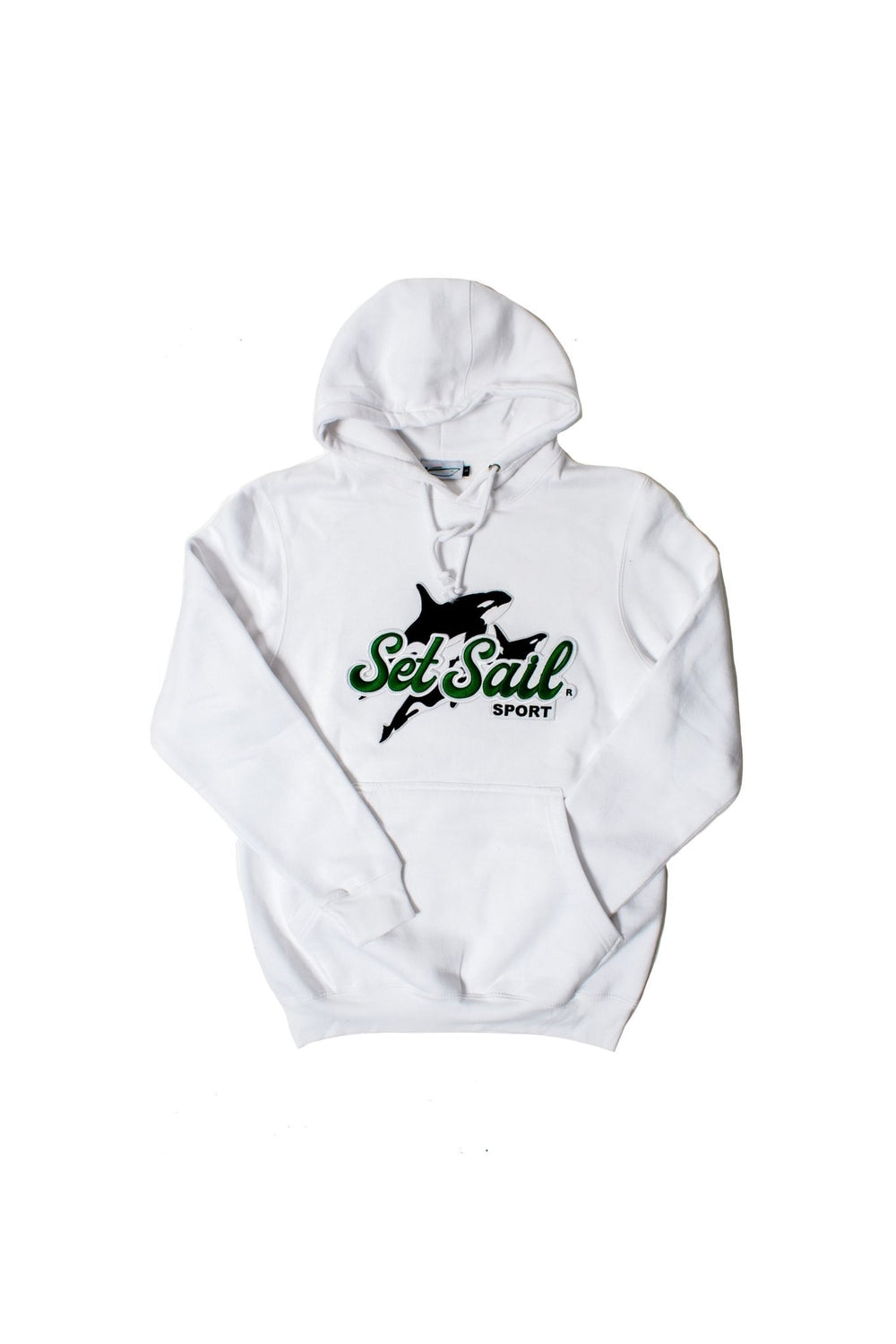 Oversized White Hoodie for Men & Women | SET SAIL APPAREL