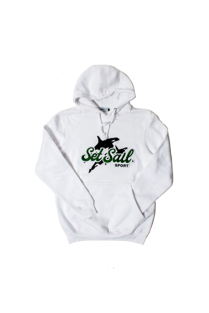 
                  
                    Oversized White Hoodie for Men & Women | SET SAIL APPAREL
                  
                