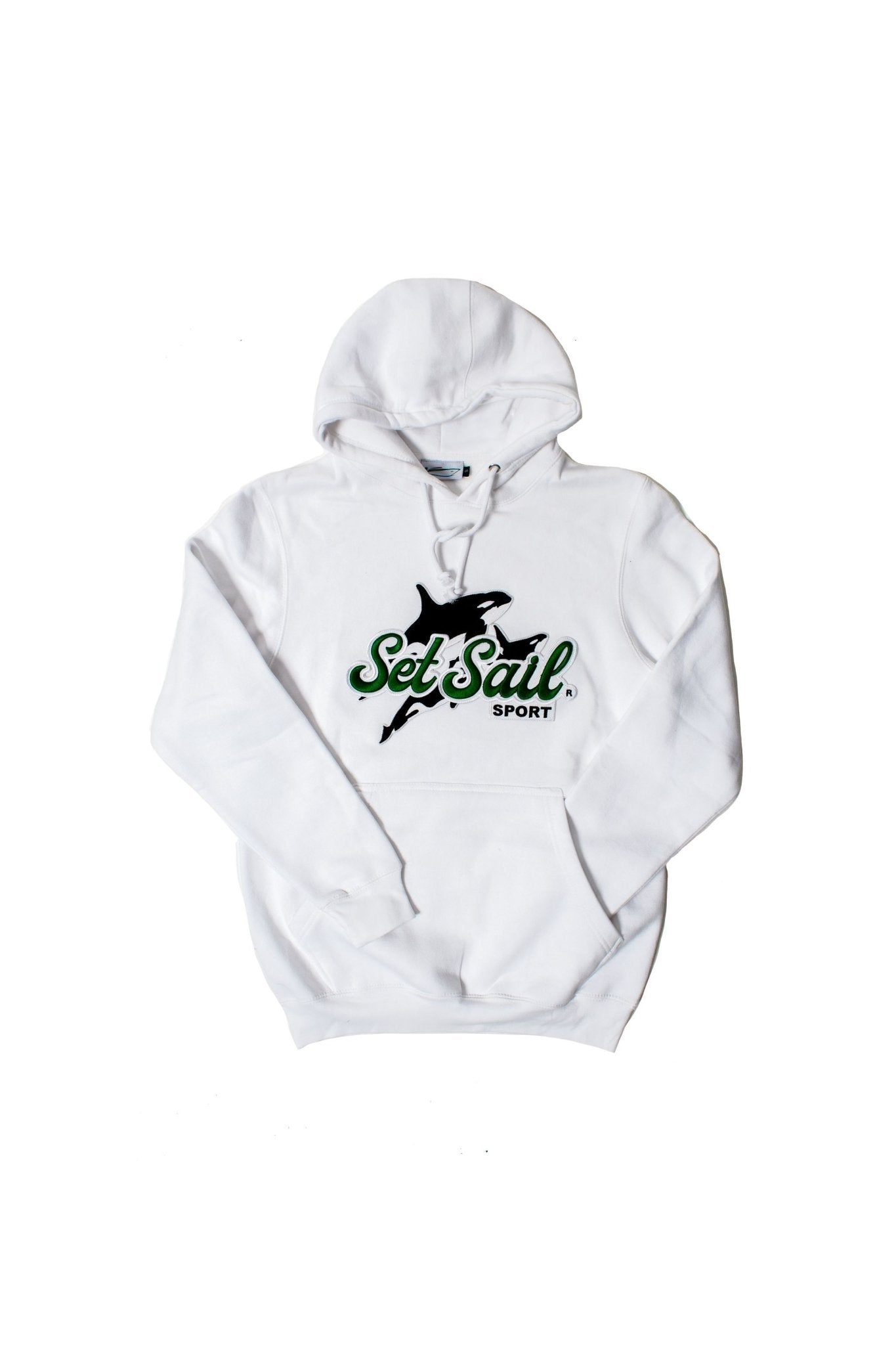 
                  
                    Oversized White Hoodie for Men & Women | SET SAIL APPAREL
                  
                