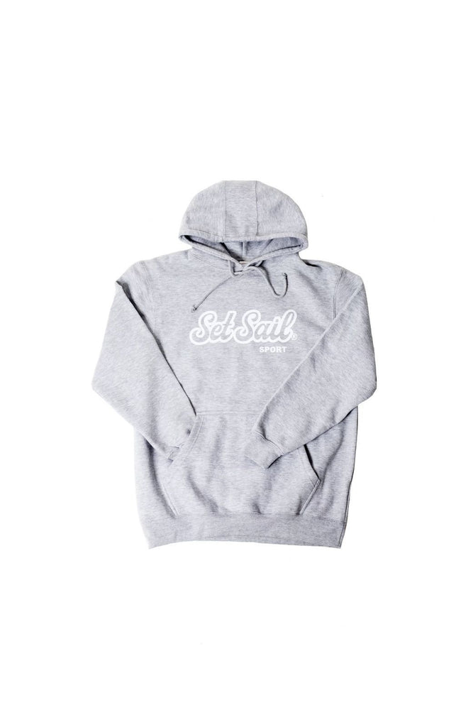 "Live the Life" Gray Lifestyle Hoodie (Unisex) - SET SAIL APPAREL