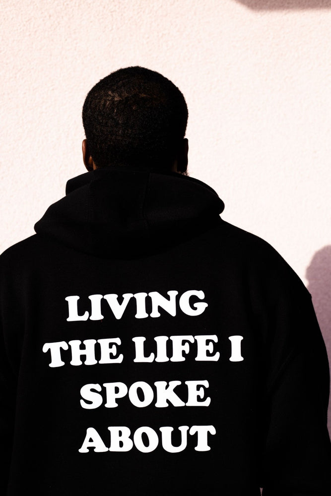 
                  
                    "Live the Life" Unisex Black Hoodie - SET SAIL APPAREL
                  
                