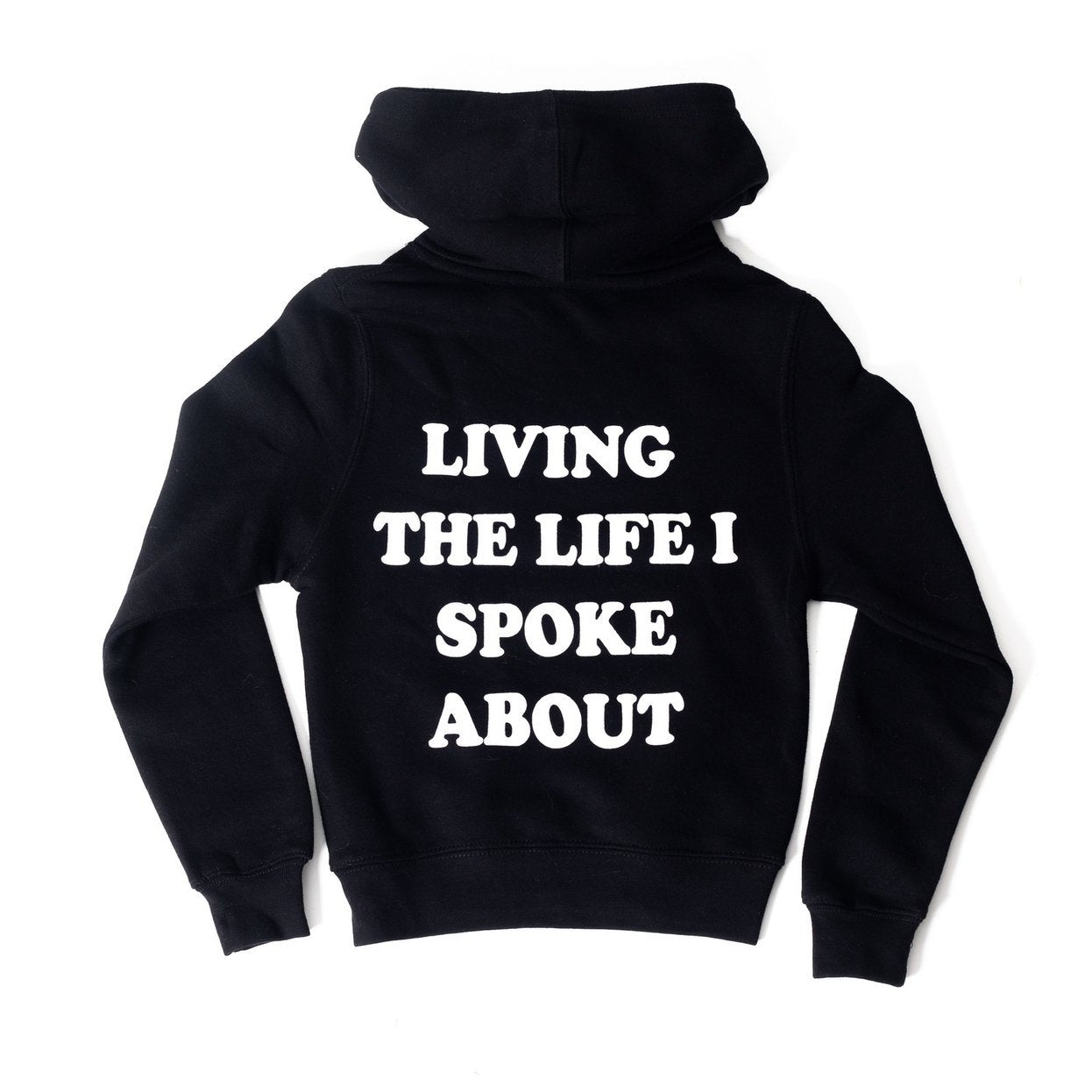 
                  
                    "Live the Life" Youth Black Hoodie - SET SAIL APPAREL
                  
                
