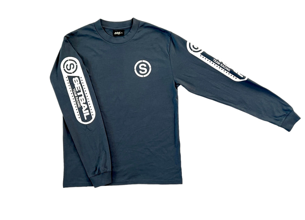 Petro Blue Team Racing Long Sleeve - SET SAIL APPAREL