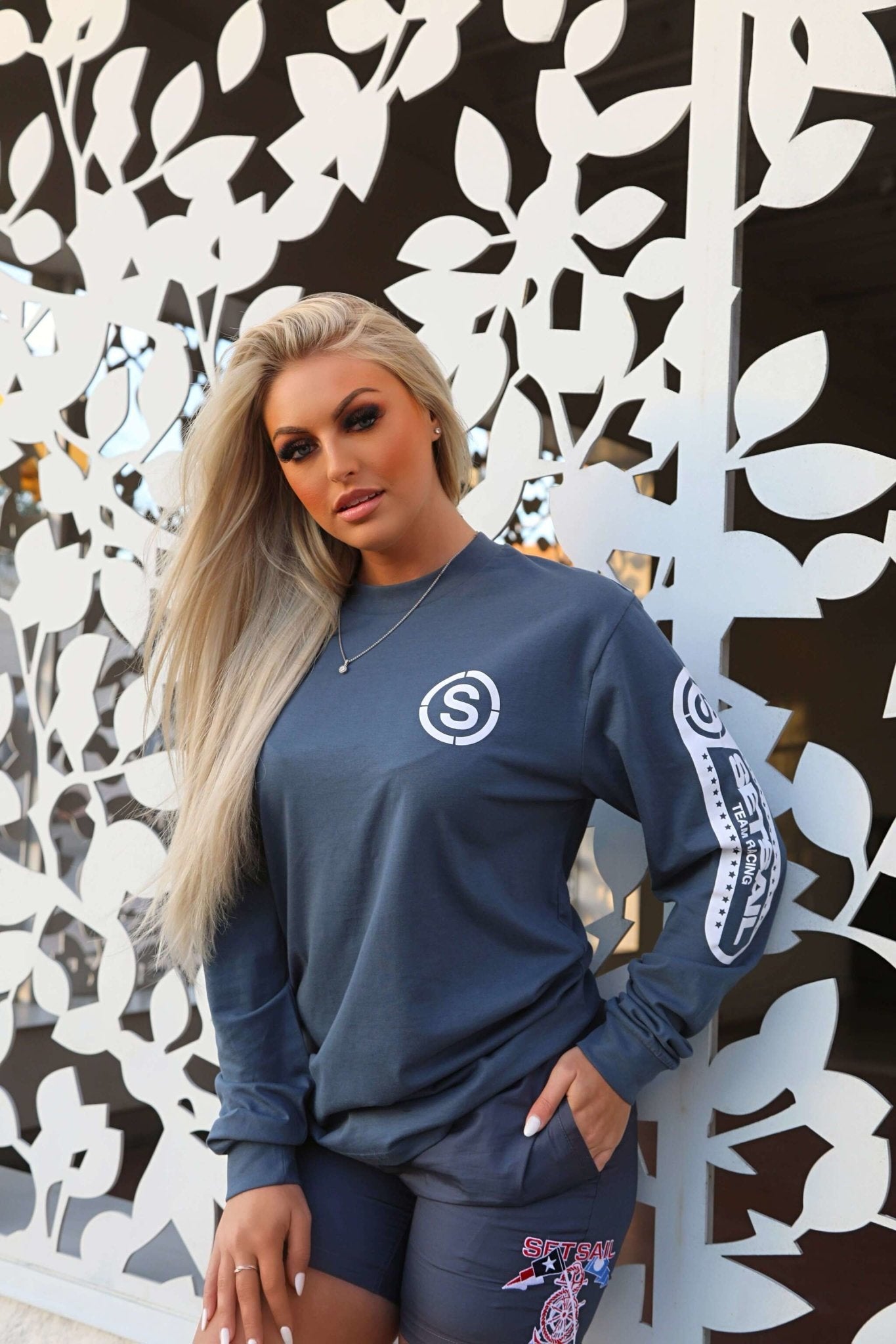 
                  
                    Petro Blue Team Racing Long Sleeve - SET SAIL APPAREL
                  
                