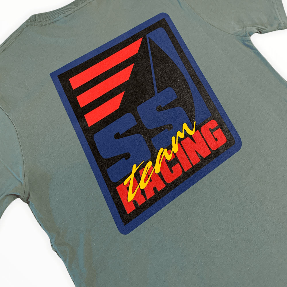
                  
                    Sage Green Team Racing Tee - SET SAIL APPAREL
                  
                