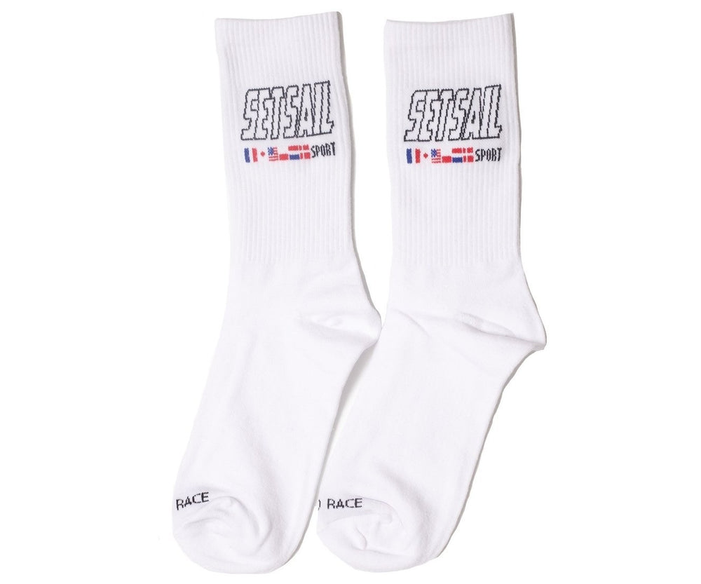 
                  
                    Set Sail Sport Logo Socks - SET SAIL APPAREL
                  
                