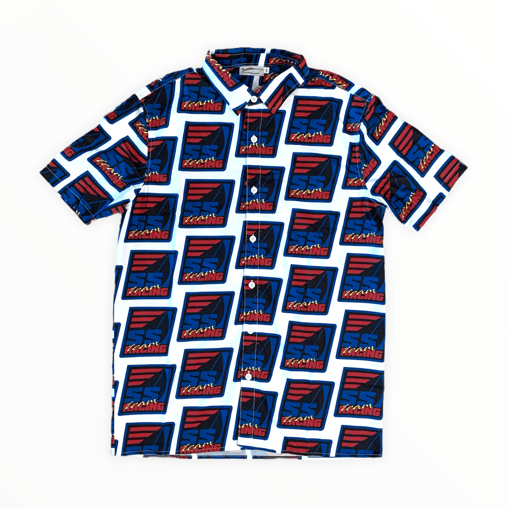 Team Racing Button Down Shirt - SET SAIL APPAREL