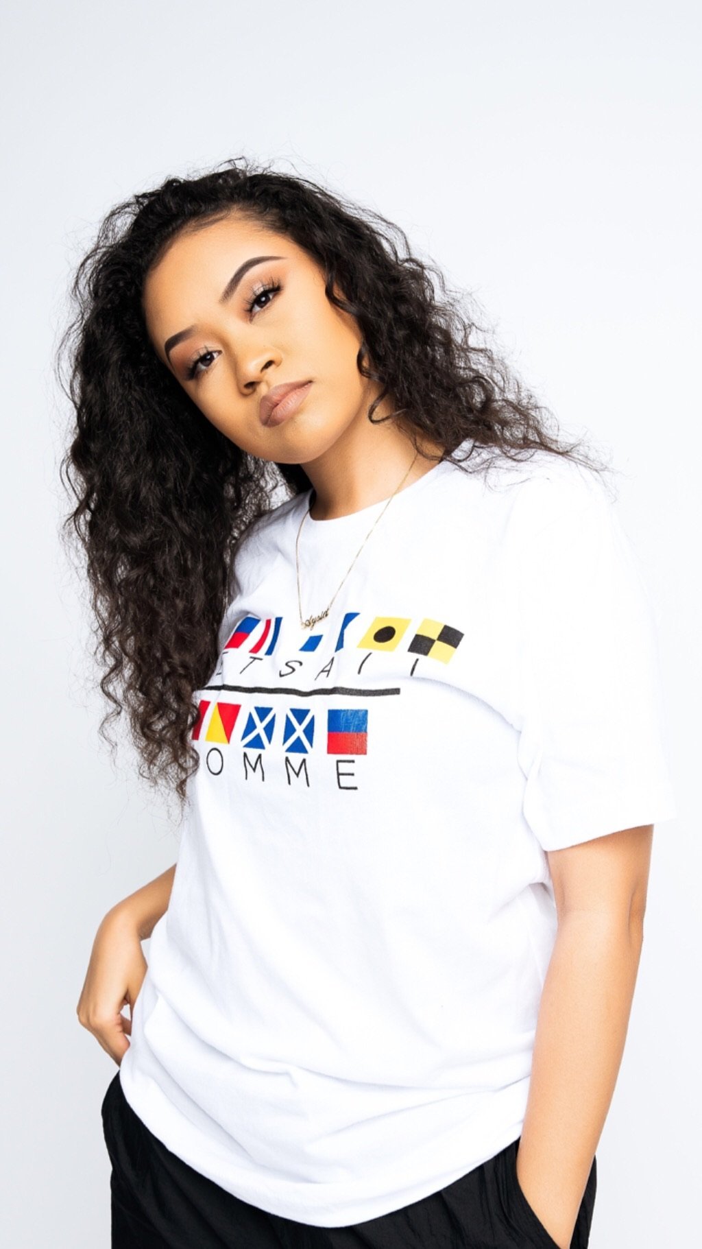 
                  
                    White Set Sail Signal Flag Tee - SET SAIL APPAREL
                  
                