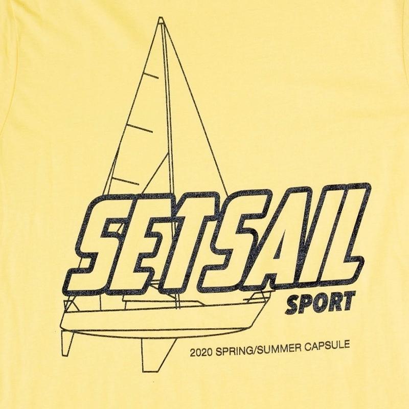 
                  
                    Yellow Diagram Tee - SET SAIL APPAREL
                  
                